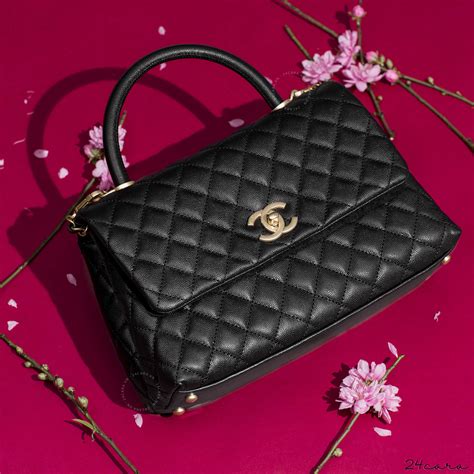 chanel coco bag black